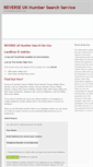 Mobile Screenshot of lookupthatnumber.co.uk